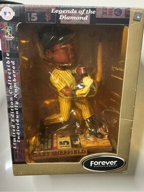 Forever Collectibles 'Legends of the Diamond' Gary Sheffield Figure - NY Yankees